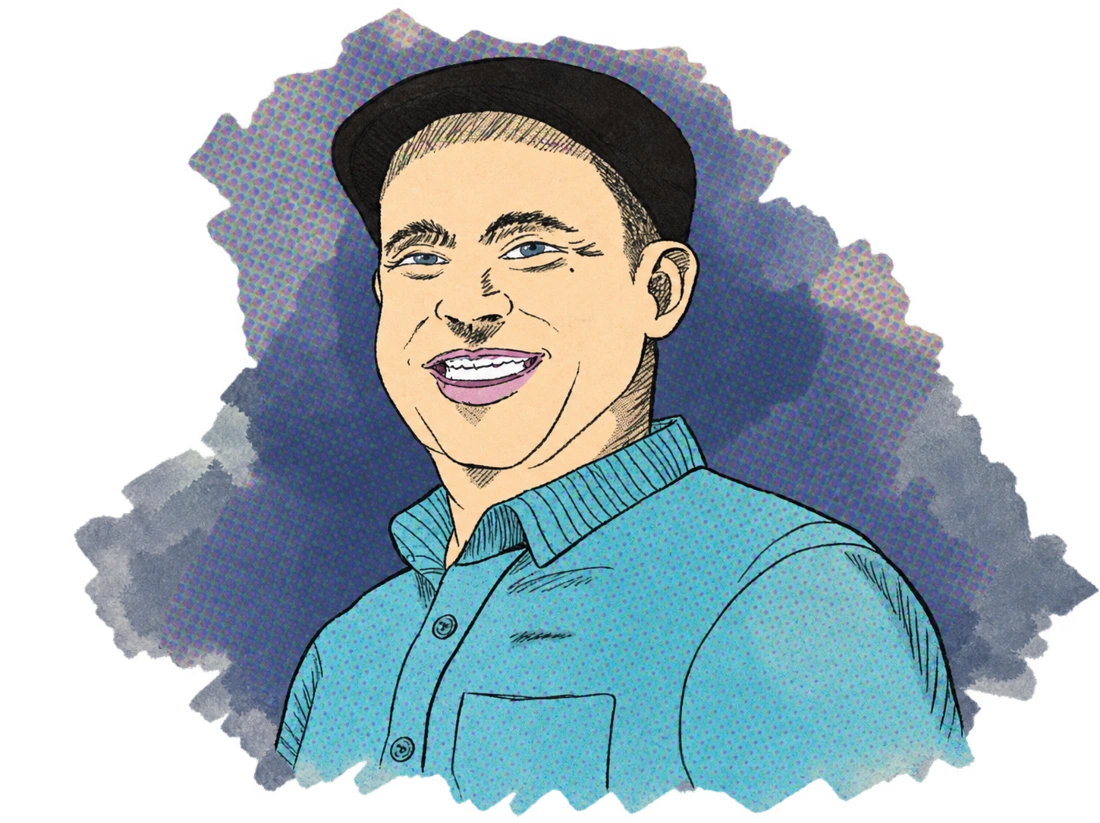 Illustriertes Bandporträt: Dom