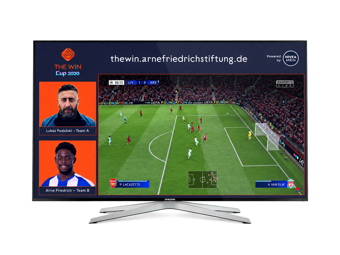 The WIN Cup – Live-Broadcast mit Spielansicht