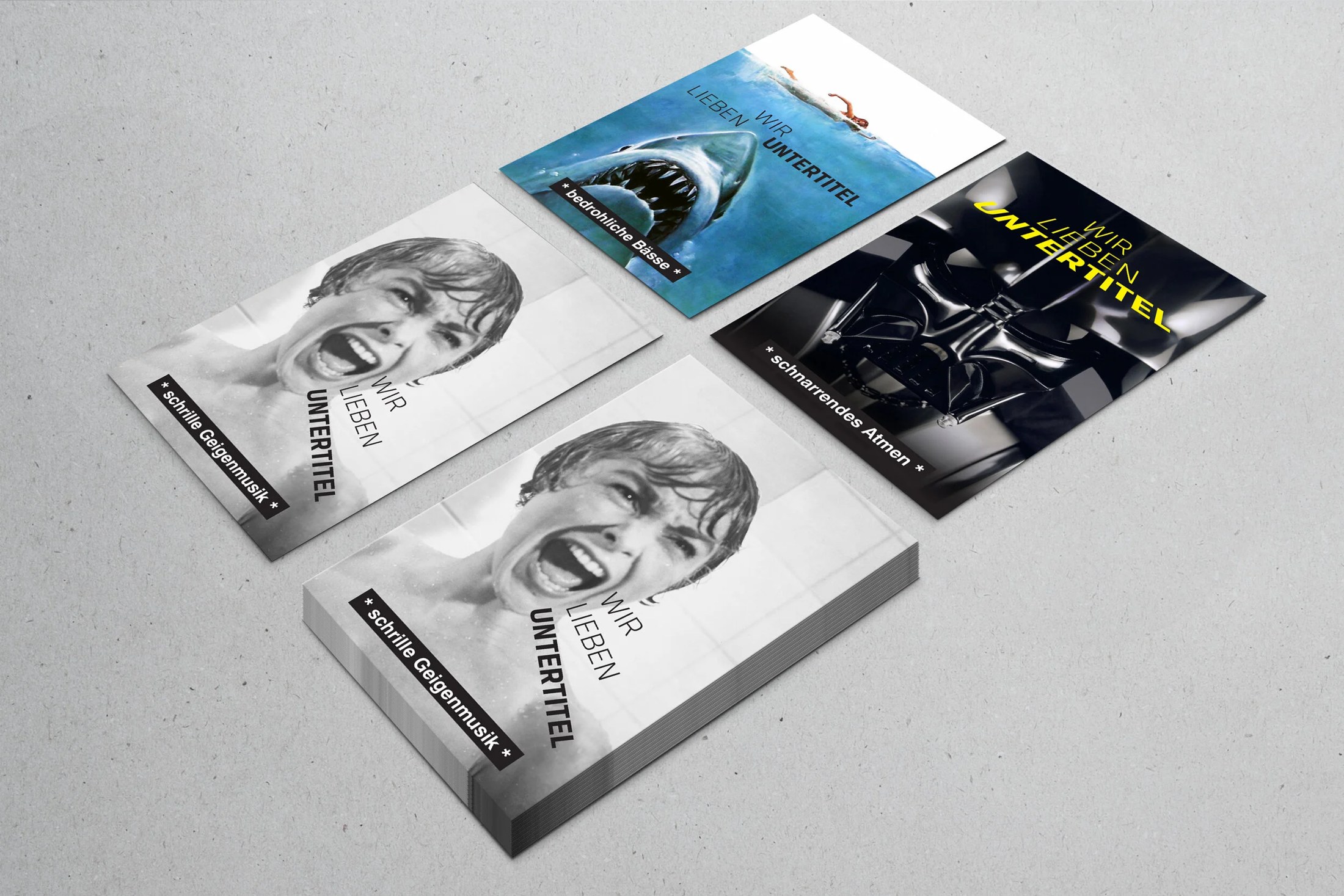 ZDF-Digital-Kampagne – Postkarten und Plakate