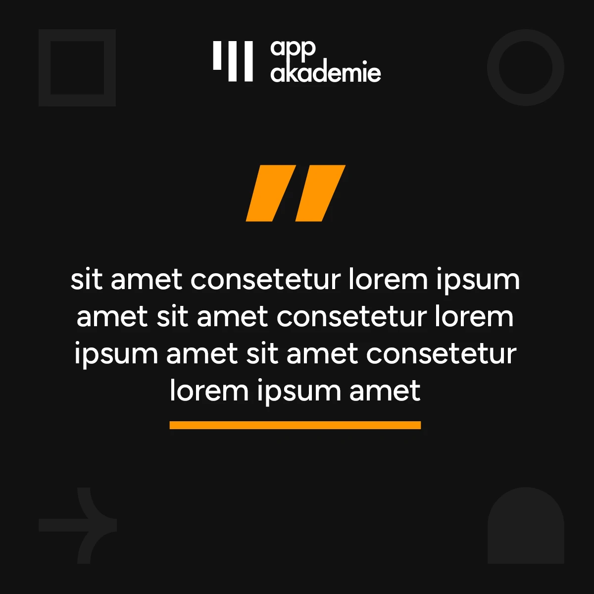 AppAkademie – Post-Vorlage 4